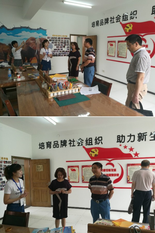 洛阳阳光社工喜迎领导视察工作(图2)
