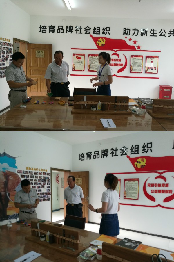 洛阳阳光社工喜迎领导视察工作(图3)