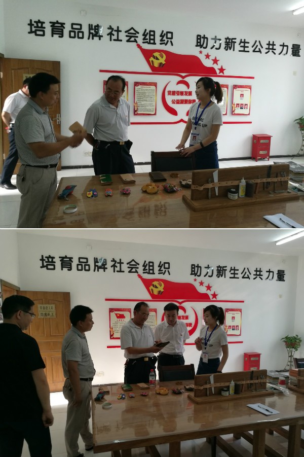 洛阳阳光社工喜迎领导视察工作(图4)