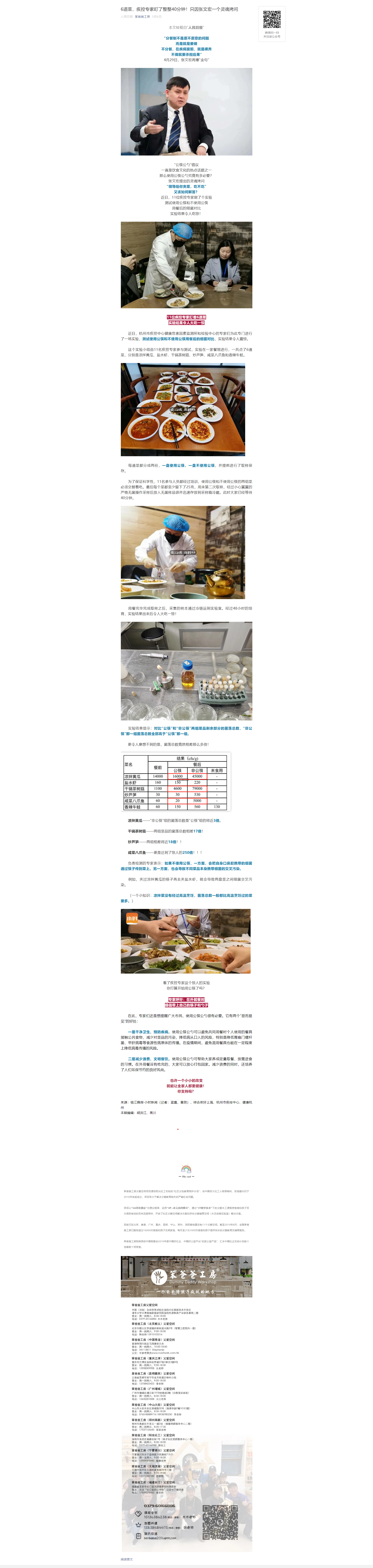 6道菜，疾控专家盯了整整40分钟！只因张文宏一(图1)
