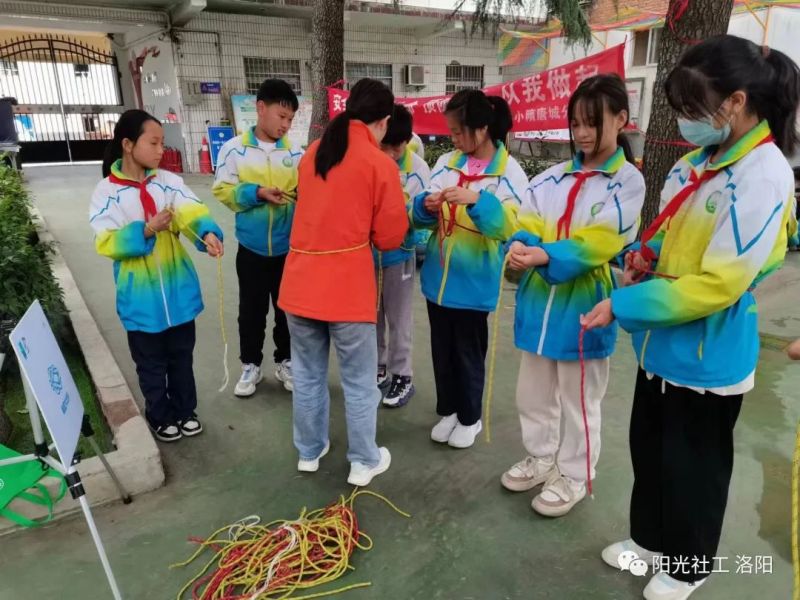 【定鼎门办社工站】全国防灾减灾宣传周活动——生存训练营(图4)