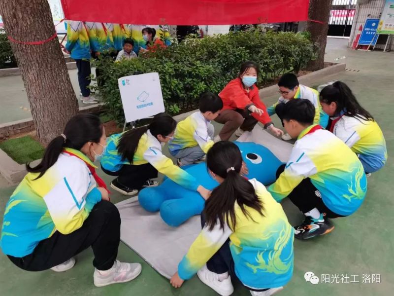 【定鼎门办社工站】全国防灾减灾宣传周活动——生存训练营(图8)