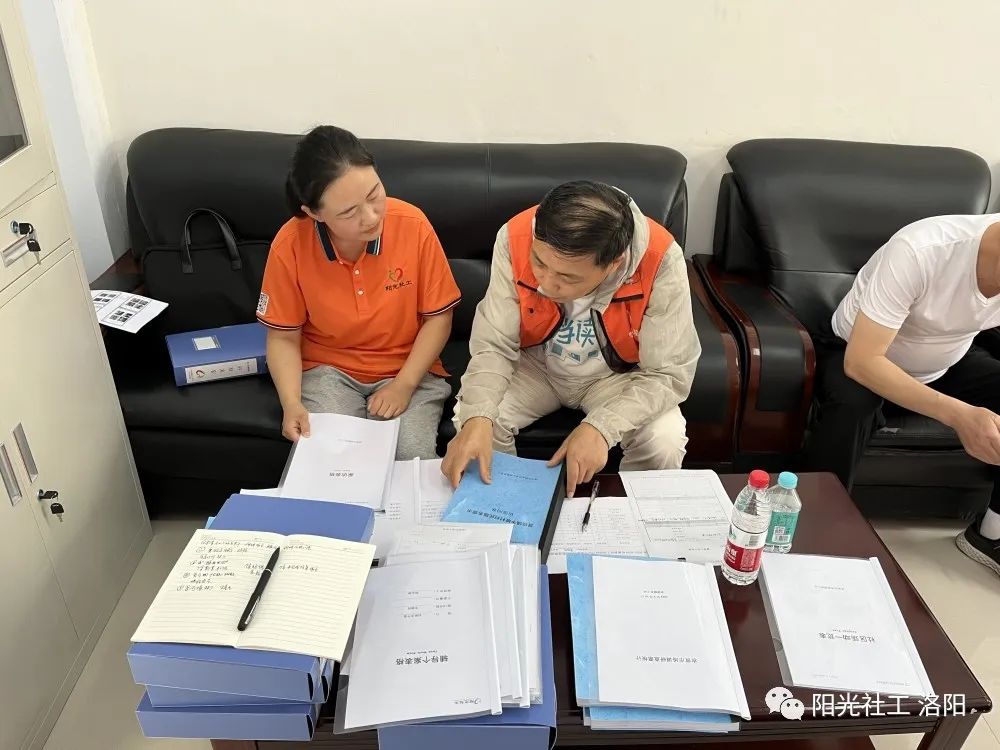 【常袋镇社工站】常袋镇社工站迎接督导调研(图4)