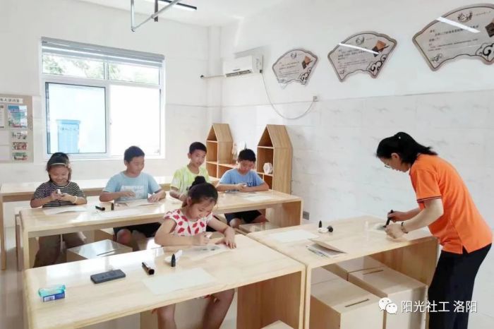 【定鼎门街道社工站】“国粹润童心 经典共传承”儿童成长小组活动(图3)
