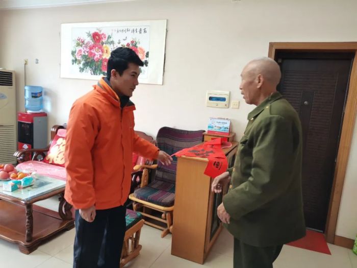 民革洛龙支部、修文坊社区邻里中心“书万福 送万家”义写春联主题活动(图11)